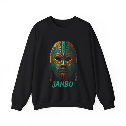 Swahili Jambo Sweatshirt - TeeGerDesign - Sweatshirt - Crew neck