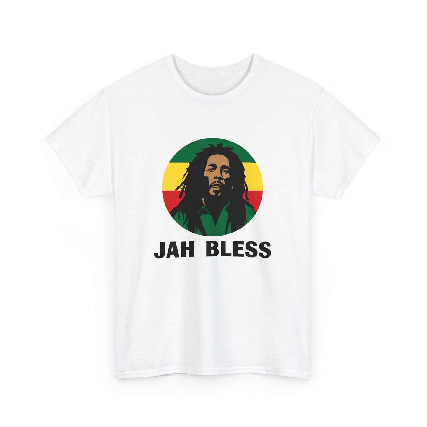 Reggae T - Shirt Jah Bless - TeeGerDesign - T - Shirt - Crew neck