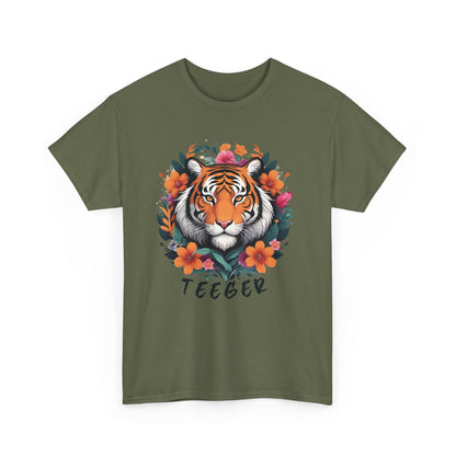 T - Shirt TeeGer Design | Shirt mit Tiger Bild | Miniatur Tigerkopf T - Shirt - TeeGerDesign - T - Shirt - Brand