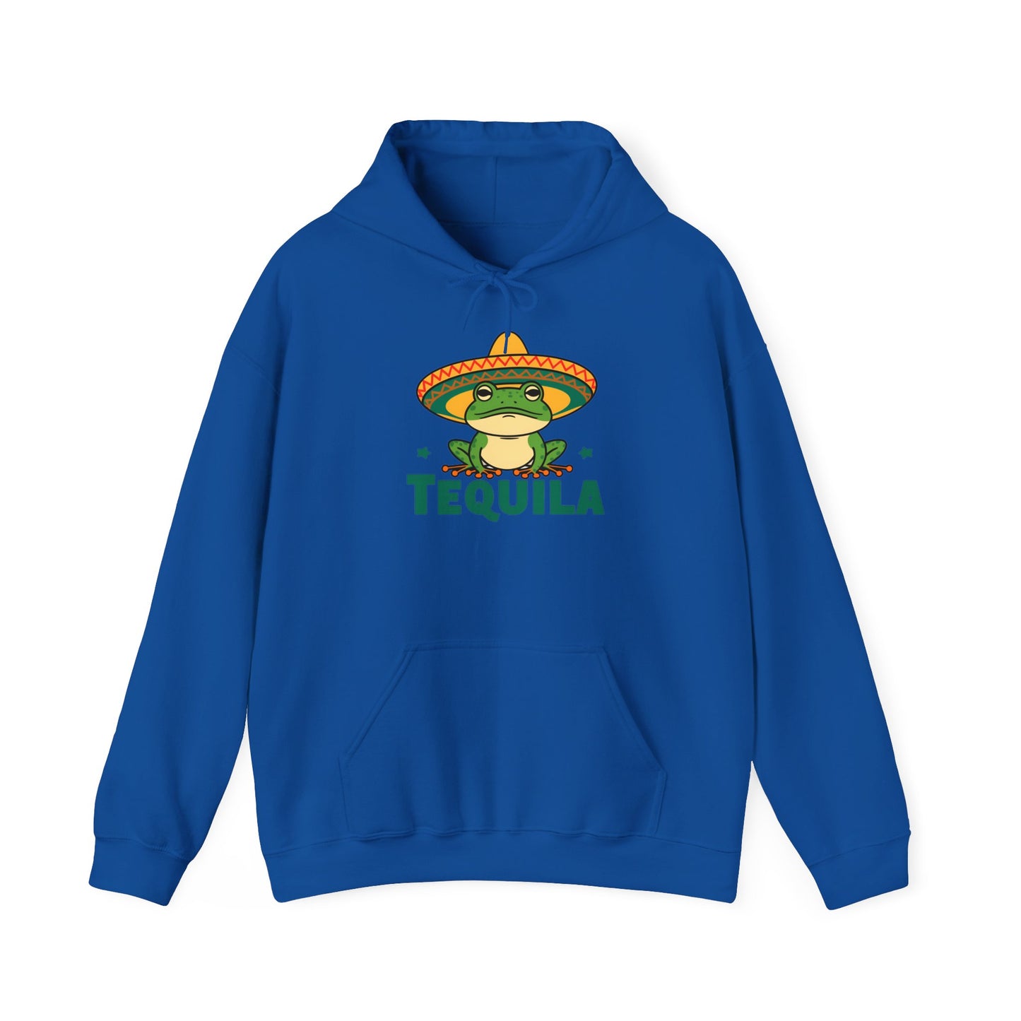 Tequila Frog Hoodie - TeeGerDesign - Hoodie - DTG