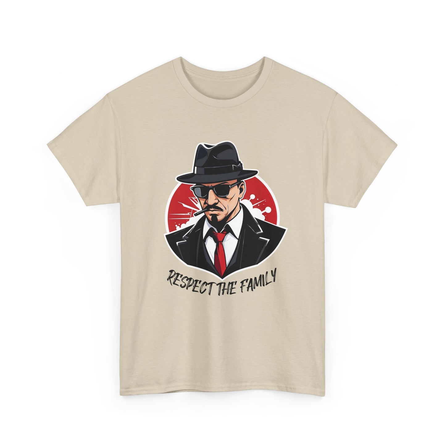 Respect the Family Mafia T - Shirt - TeeGerDesign - T - Shirt - Crew neck