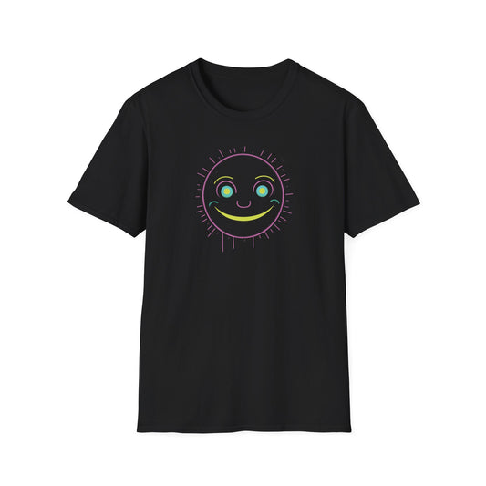 Neon Rave Smiley T - Shirt - TeeGerDesign - T - Shirt - Cotton