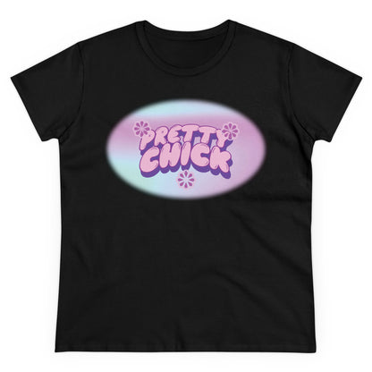 Pretty Chick T - Shirt im Y2K Stil - TeeGerDesign - T - Shirt - Cotton