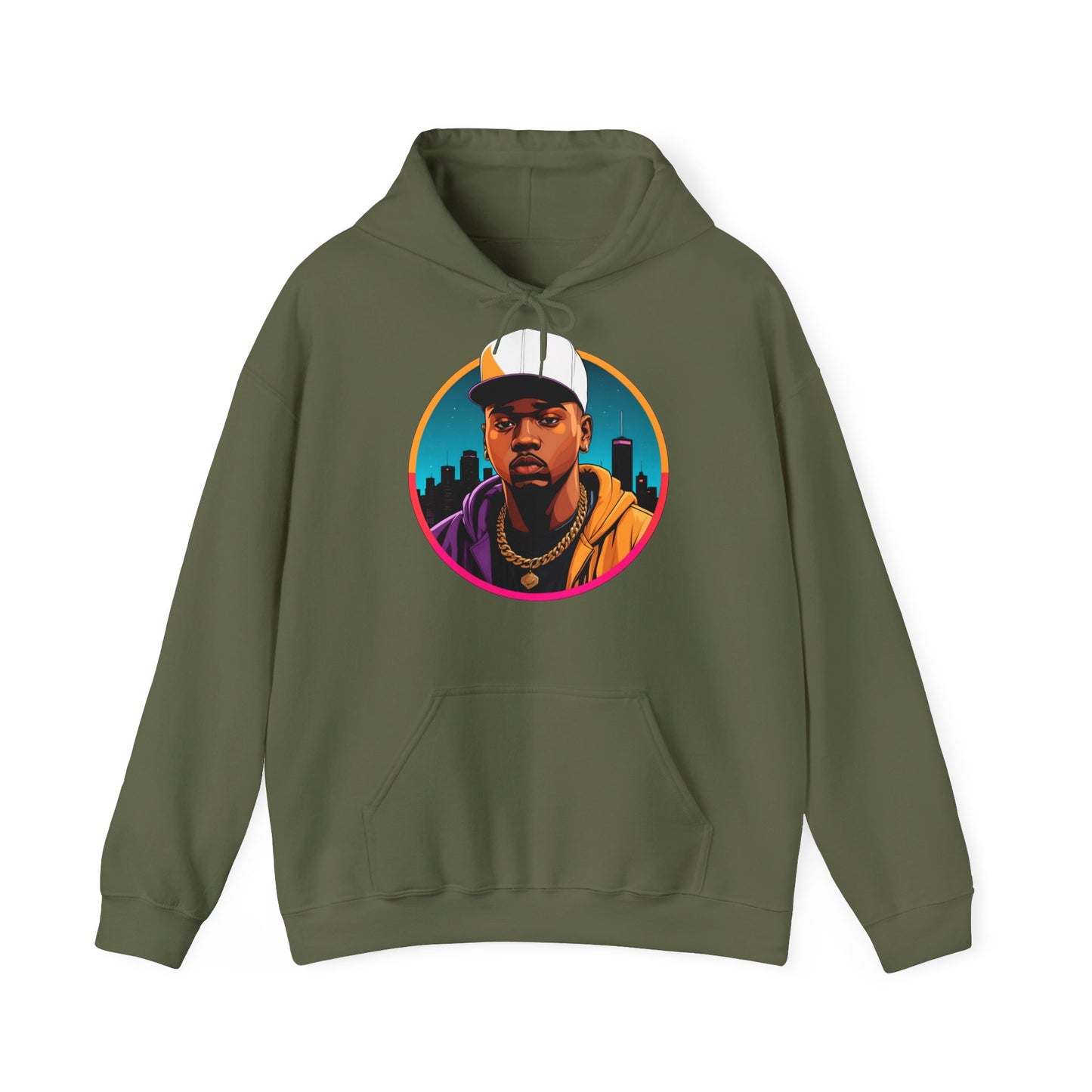 Rapper Miami Hoodie - TeeGerDesign - Hoodie - DTG