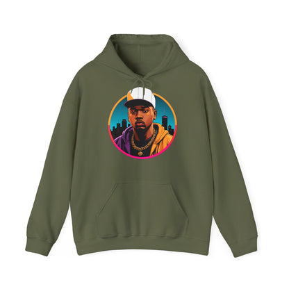 Rapper Miami Hoodie - TeeGerDesign - Hoodie - DTG