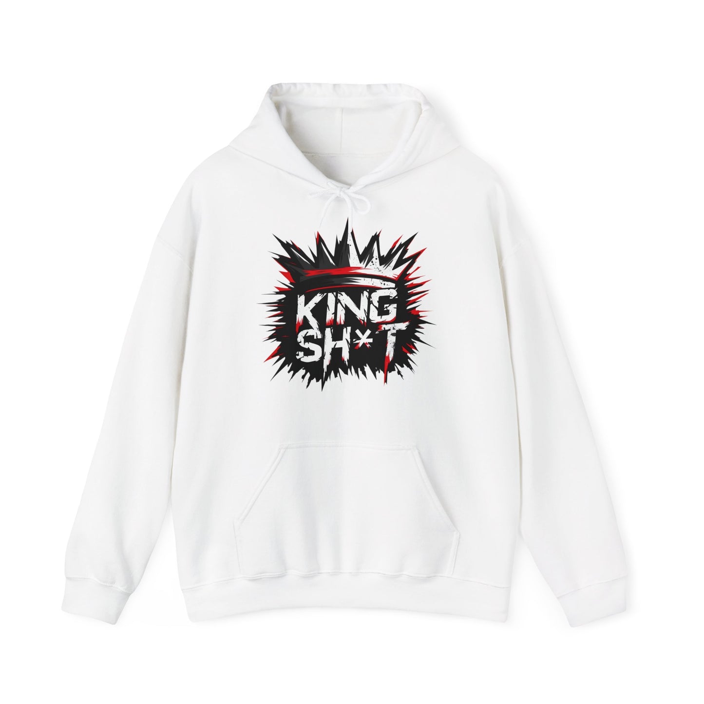 King SH*T Hoodie - TeeGerDesign - Hoodie - DTG