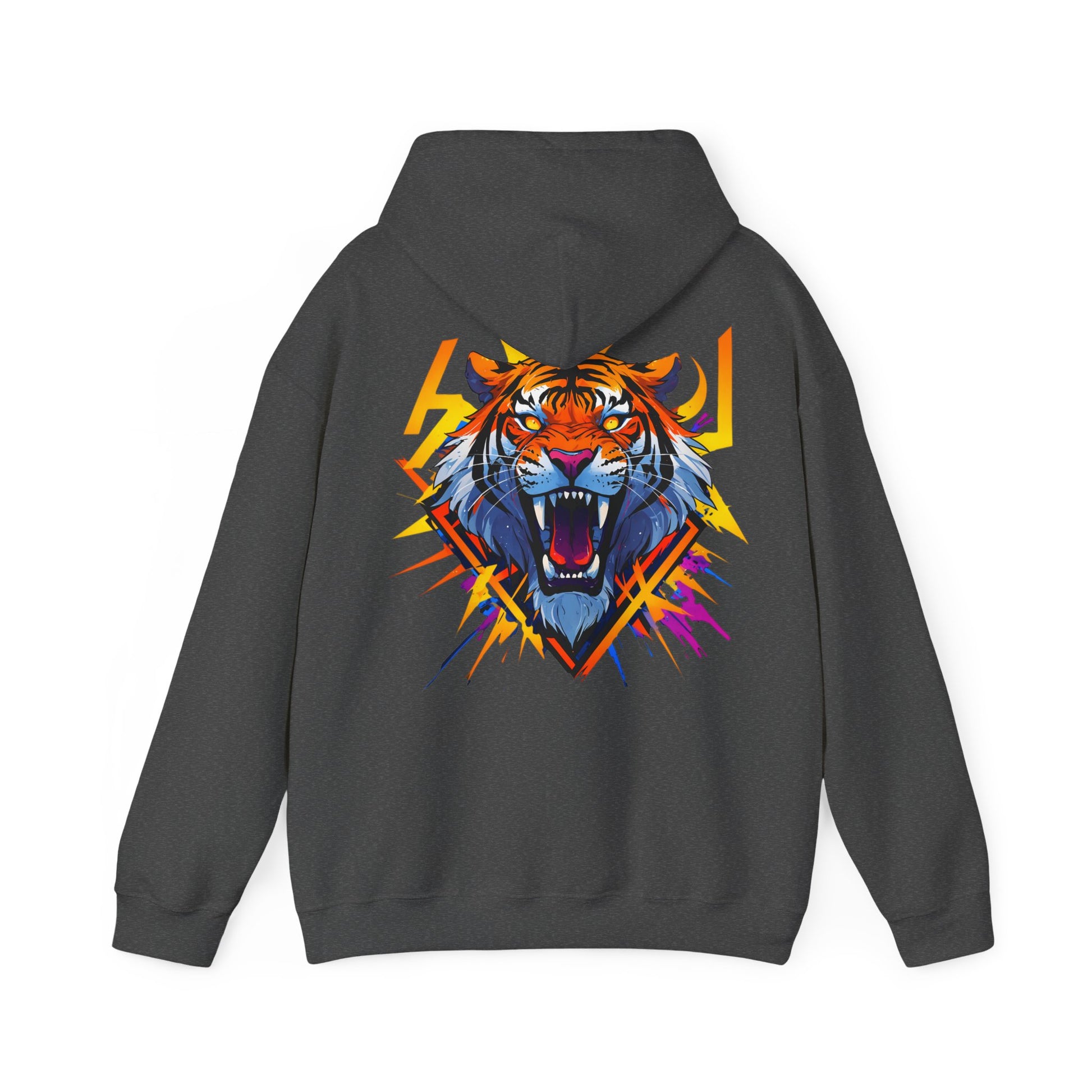 TeeGer Hoodie mit Tiger Aufdruck auf dem Rücken - TeeGerDesign - Hoodie - Brand