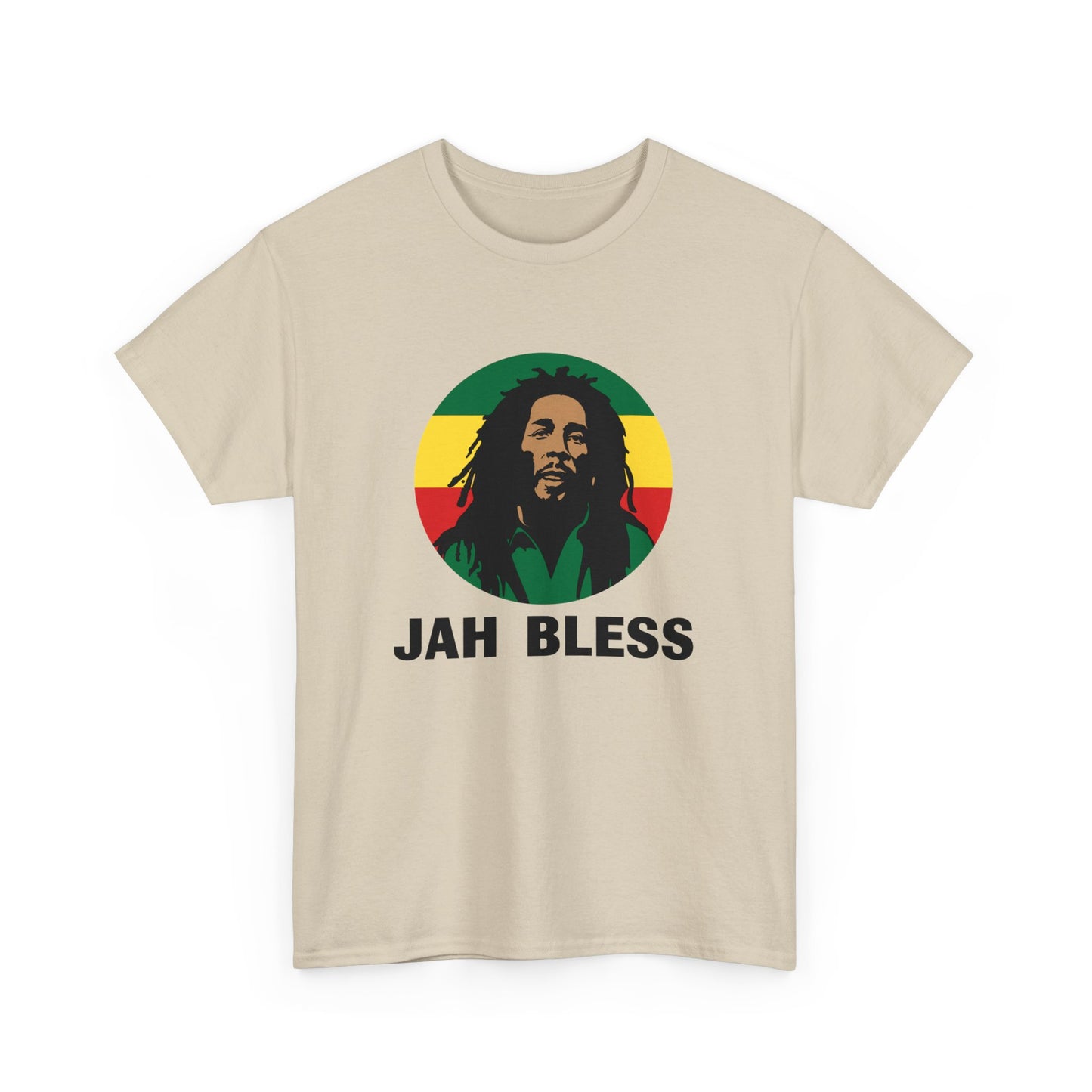 Reggae T - Shirt Jah Bless - TeeGerDesign - T - Shirt - Crew neck