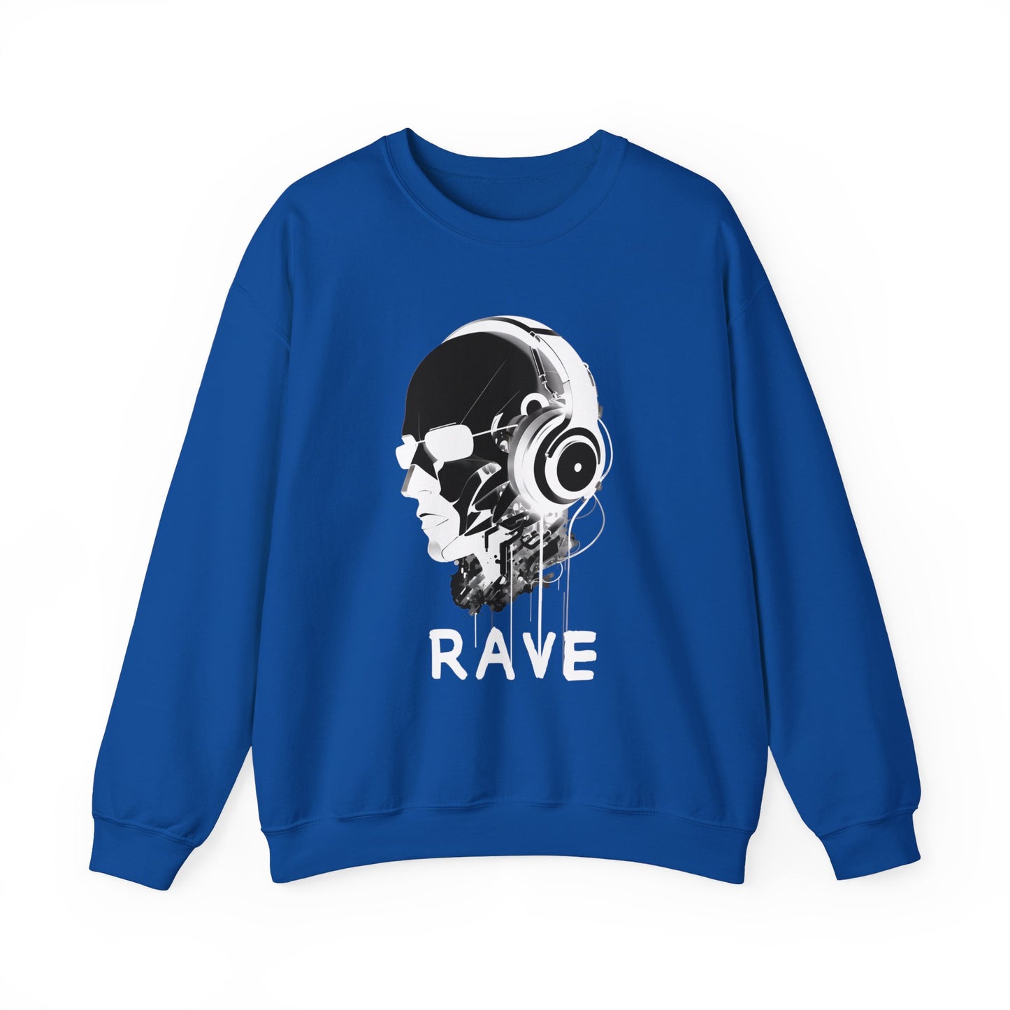 Sweatshirt mit Rave Aufdruck - Perfekt für Festival - und Partys - TeeGerDesign - Sweatshirt - Crew neck