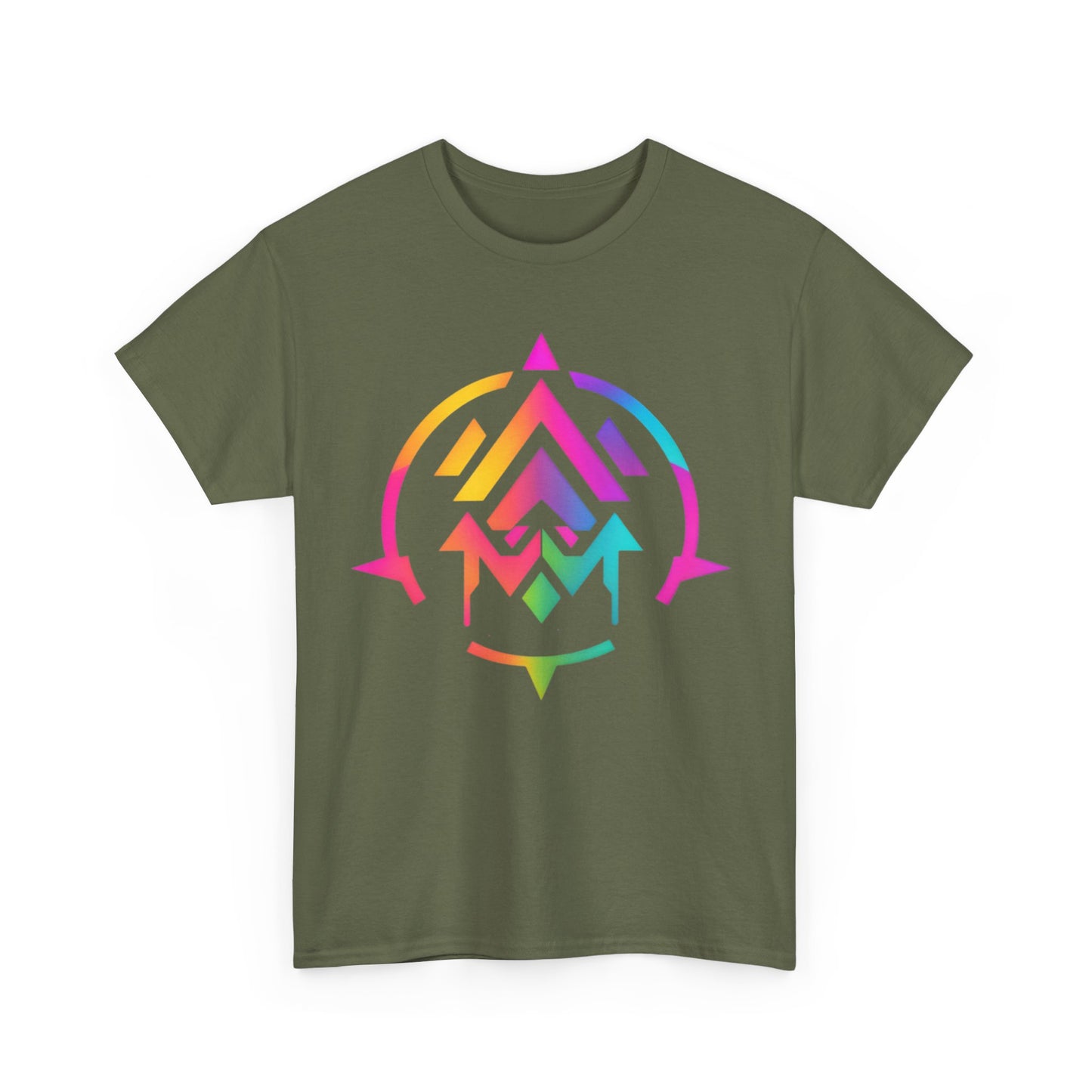 Raver Shirt mit Logo - Stylische Festival - und EDM - Kleidung - TeeGerDesign - T - Shirt - Crew neck