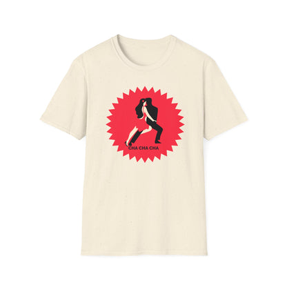 T - Shirt mit Cha Cha Cha Tänzer Motiv – Perfekt für Tanzbegeisterte - TeeGerDesign - T - Shirt - Cotton