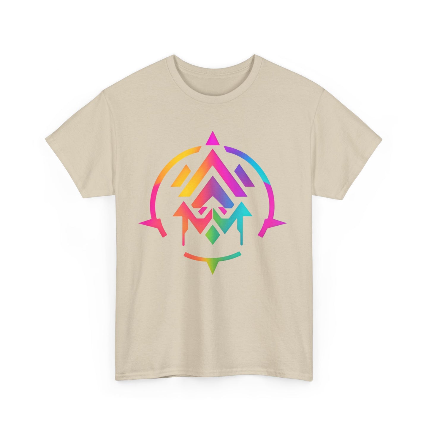 Raver Shirt mit Logo - Stylische Festival - und EDM - Kleidung - TeeGerDesign - T - Shirt - Crew neck