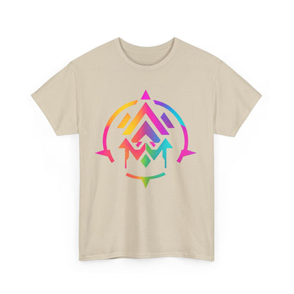 Raver Shirt mit Logo - Stylische Festival - und EDM - Kleidung - TeeGerDesign - T - Shirt - Crew neck