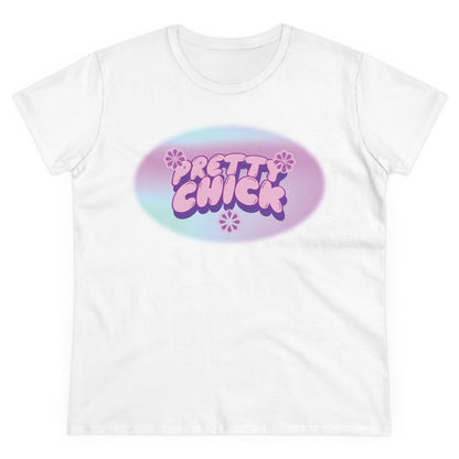 Pretty Chick T - Shirt im Y2K Stil - TeeGerDesign - T - Shirt - Cotton