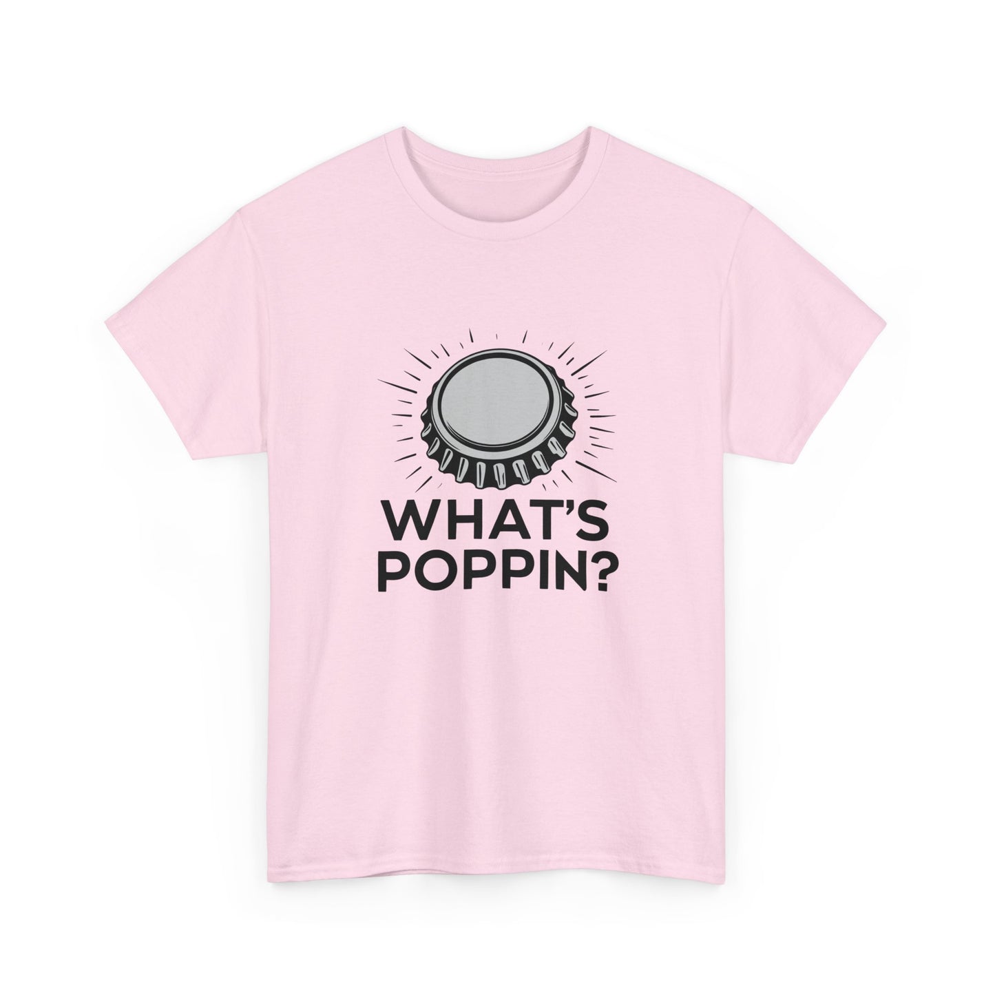 Kronkorken T - Shirt Whats poppin? - TeeGerDesign - T - Shirt - Crew neck