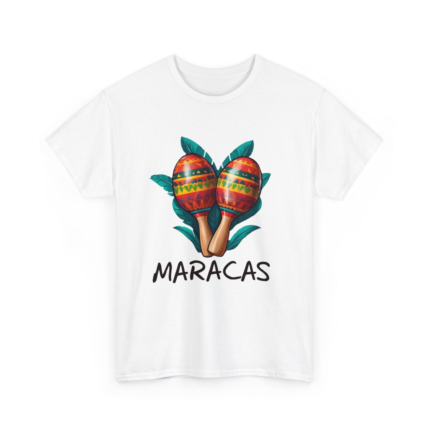 Stilvolles Maracas Instrument T - Shirt – Ideal für Musiker und Tänzer - TeeGerDesign - T - Shirt - Crew neck