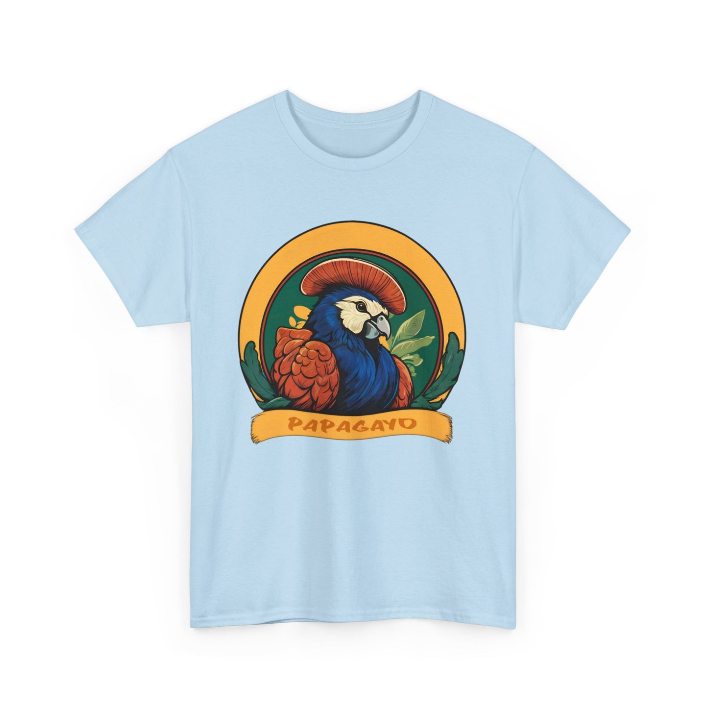 Papagayo T-Shirt mit Papagei - Farbenfrohes Design - TeeGerDesign - T-Shirt - Crew neck