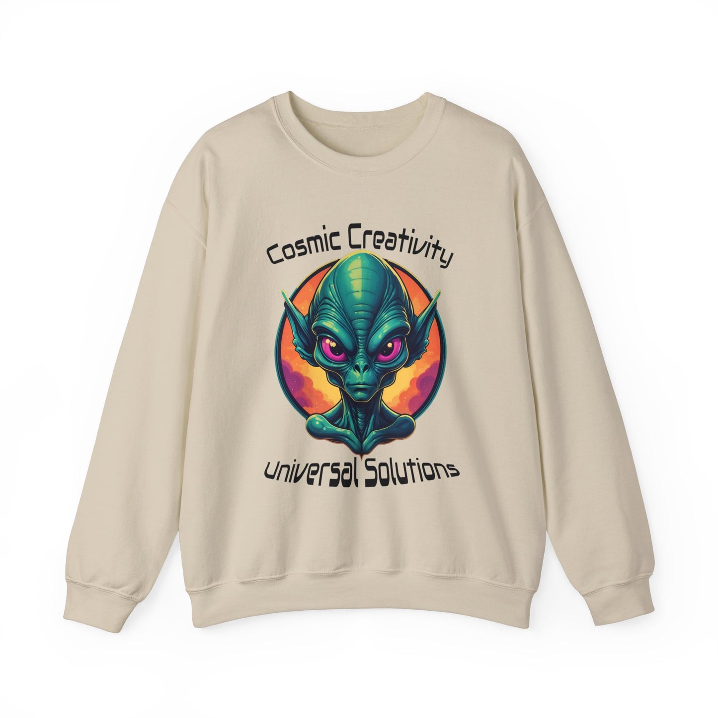 Stylisches Cosmic Alien Sweatshirt - TeeGerDesign - Sweatshirt - Crew neck