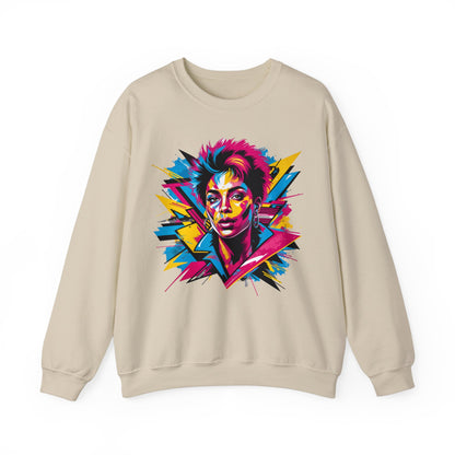 Vintage Sweatshirt mit Retro Splash Art - TeeGerDesign - Sweatshirt - Crew neck