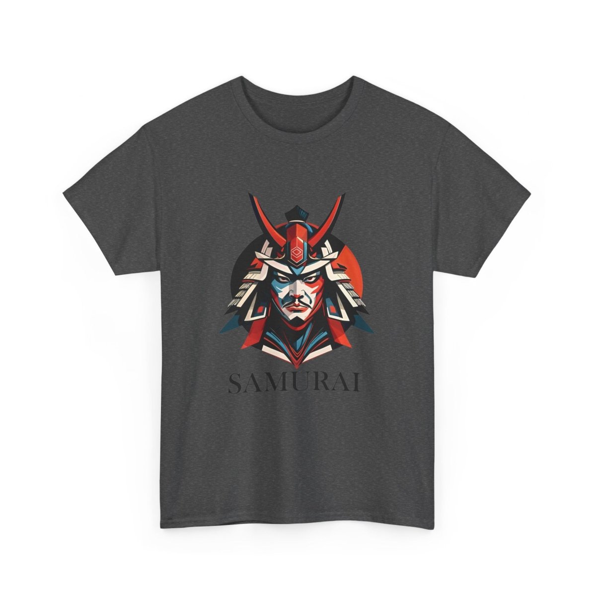 Abstraktes Samurai T - Shirt - TeeGerDesign - T - Shirt - Crew neck