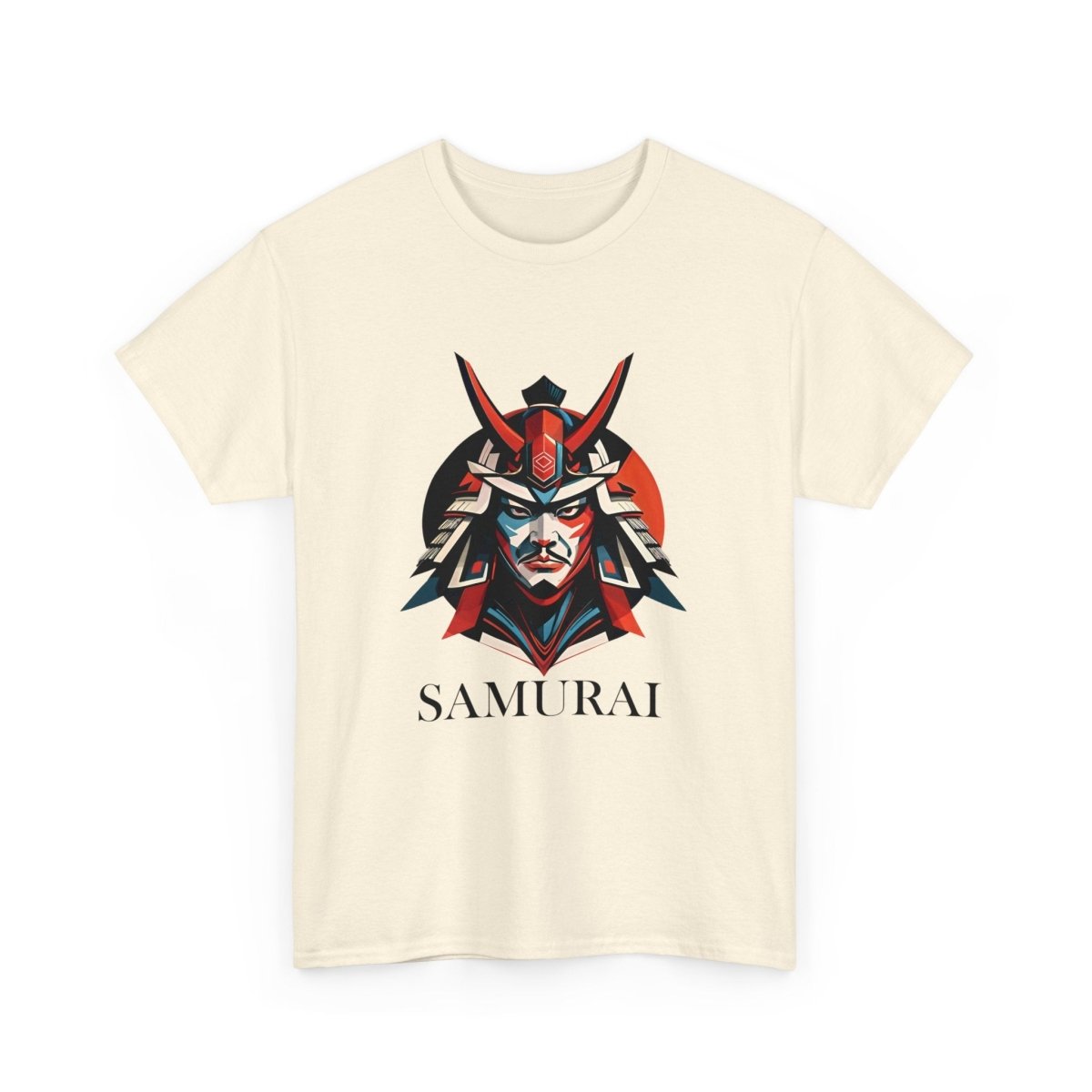 Abstraktes Samurai T - Shirt - TeeGerDesign - T - Shirt - Crew neck