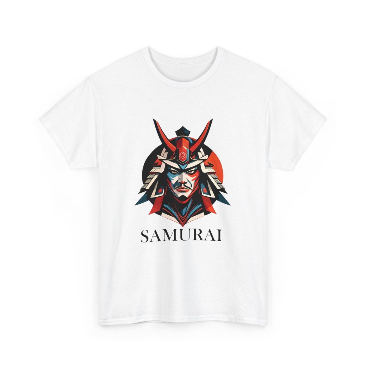 Abstraktes Samurai T - Shirt - TeeGerDesign - T - Shirt - Crew neck