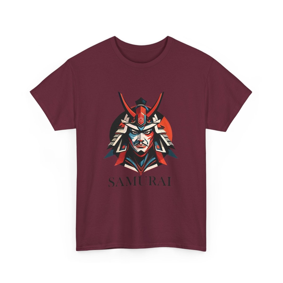 Abstraktes Samurai T - Shirt - TeeGerDesign - T - Shirt - Crew neck