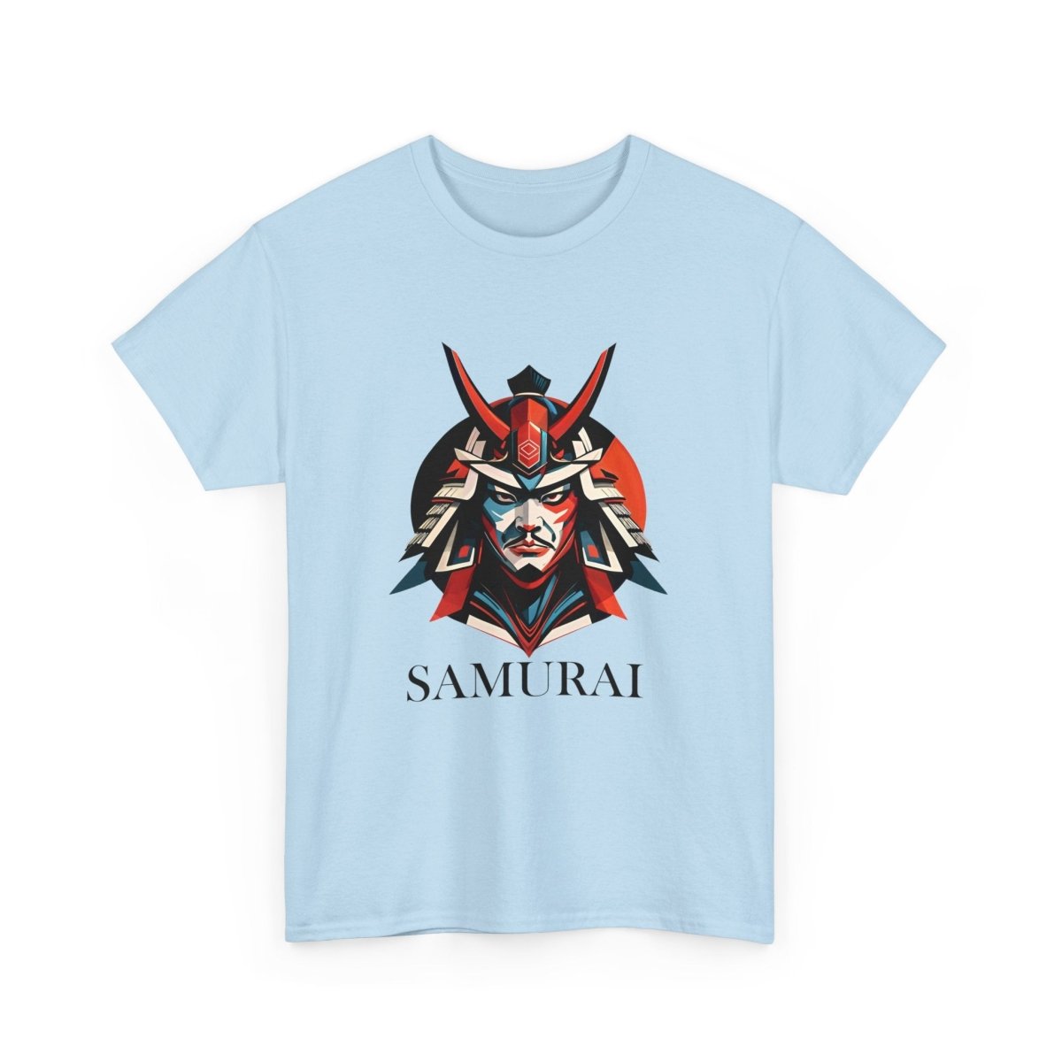 Abstraktes Samurai T - Shirt - TeeGerDesign - T - Shirt - Crew neck