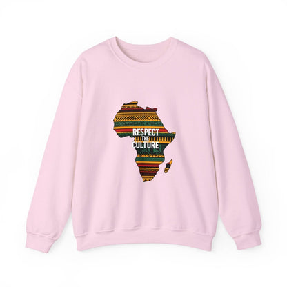 Afrika Sweatshirt Respect the culture - TeeGerDesign - Sweatshirt - Crew neck