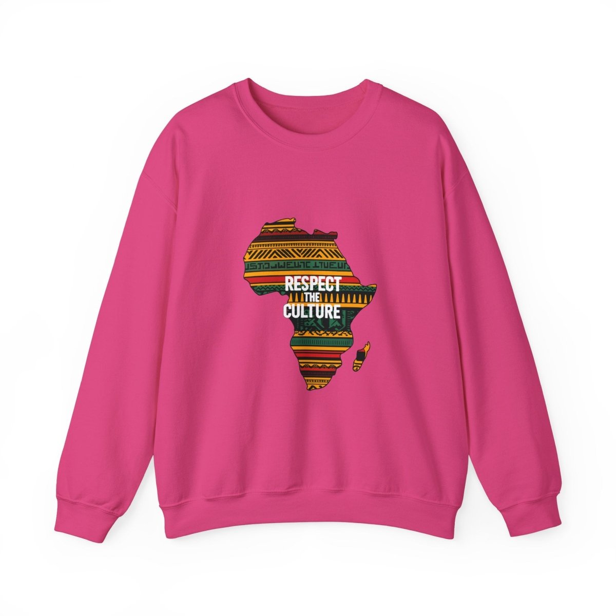 Afrika Sweatshirt Respect the culture - TeeGerDesign - Sweatshirt - Crew neck