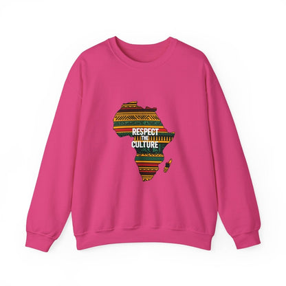 Afrika Sweatshirt Respect the culture - TeeGerDesign - Sweatshirt - Crew neck