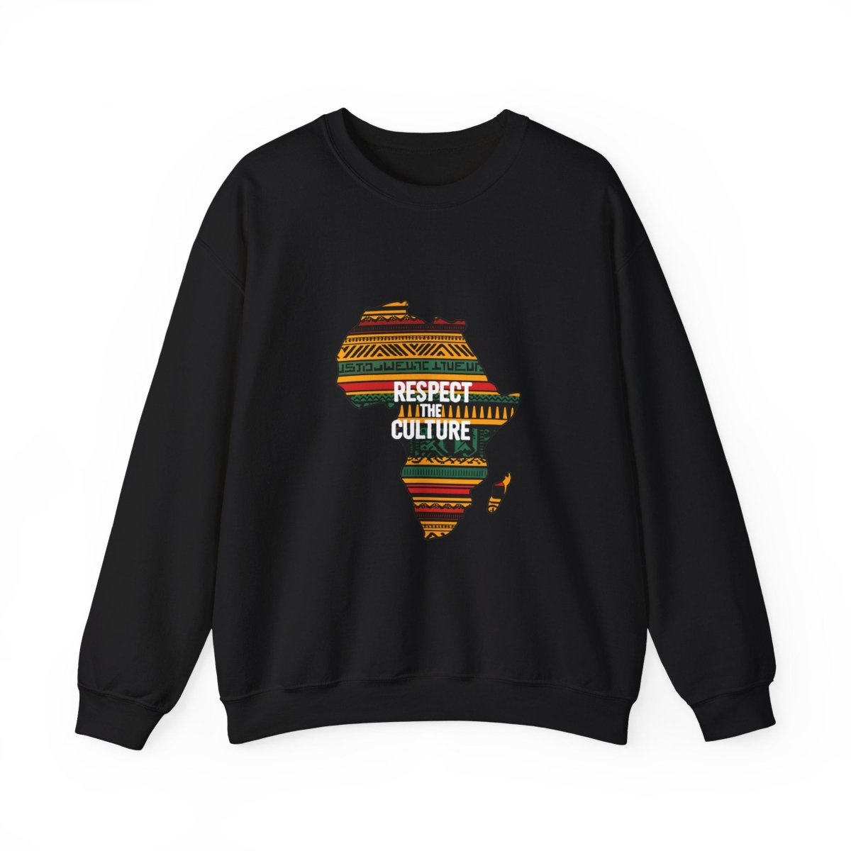 Afrika Sweatshirt Respect the culture - TeeGerDesign - Sweatshirt - Crew neck