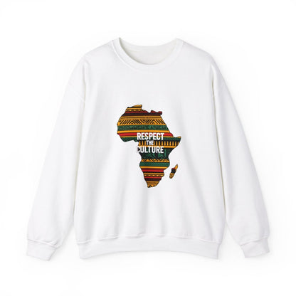 Afrika Sweatshirt Respect the culture - TeeGerDesign - Sweatshirt - Crew neck