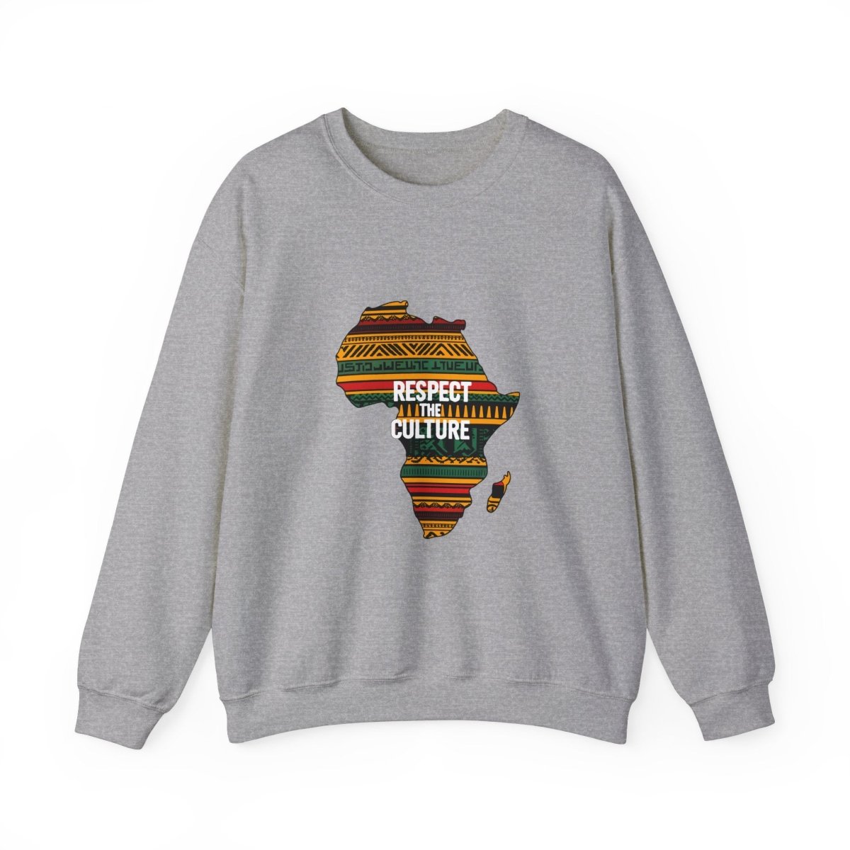 Afrika Sweatshirt Respect the culture - TeeGerDesign - Sweatshirt - Crew neck