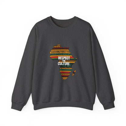 Afrika Sweatshirt Respect the culture - TeeGerDesign - Sweatshirt - Crew neck