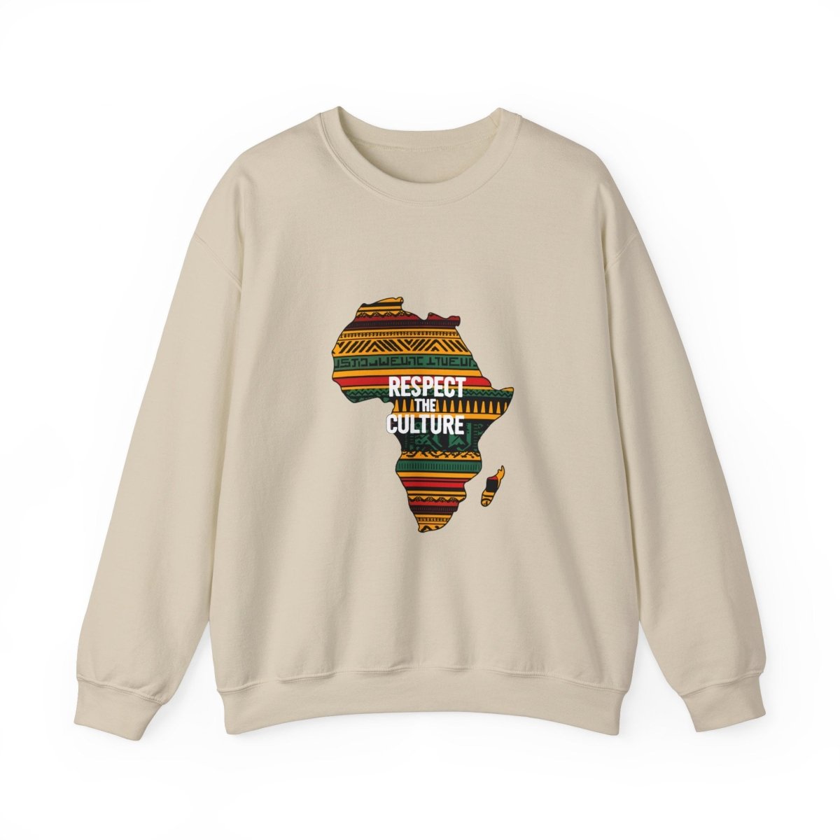 Afrika Sweatshirt Respect the culture - TeeGerDesign - Sweatshirt - Crew neck