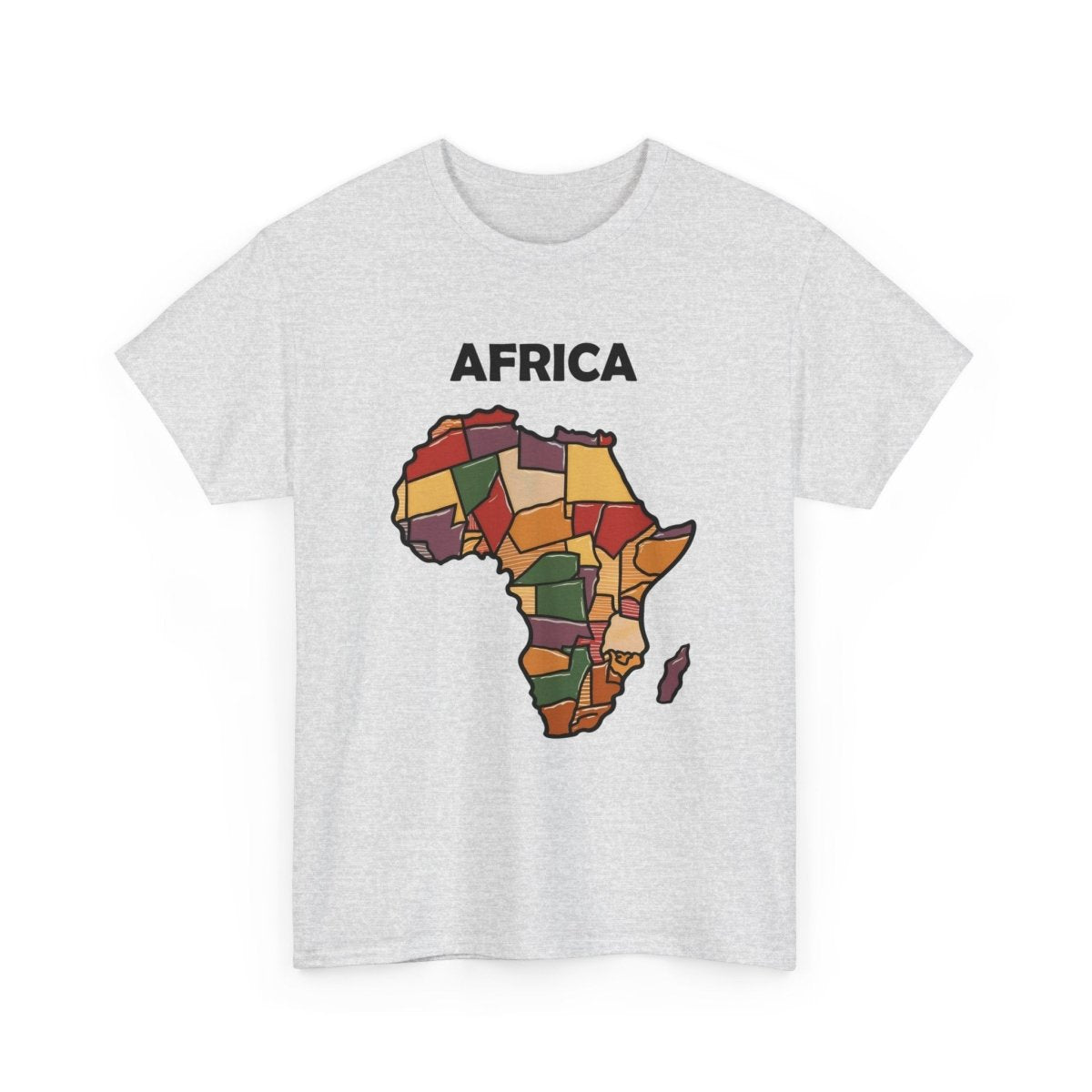 Afrika T - Shirt – Farbenfrohe und Traditionelle Muster - TeeGerDesign - T - Shirt - Crew neck