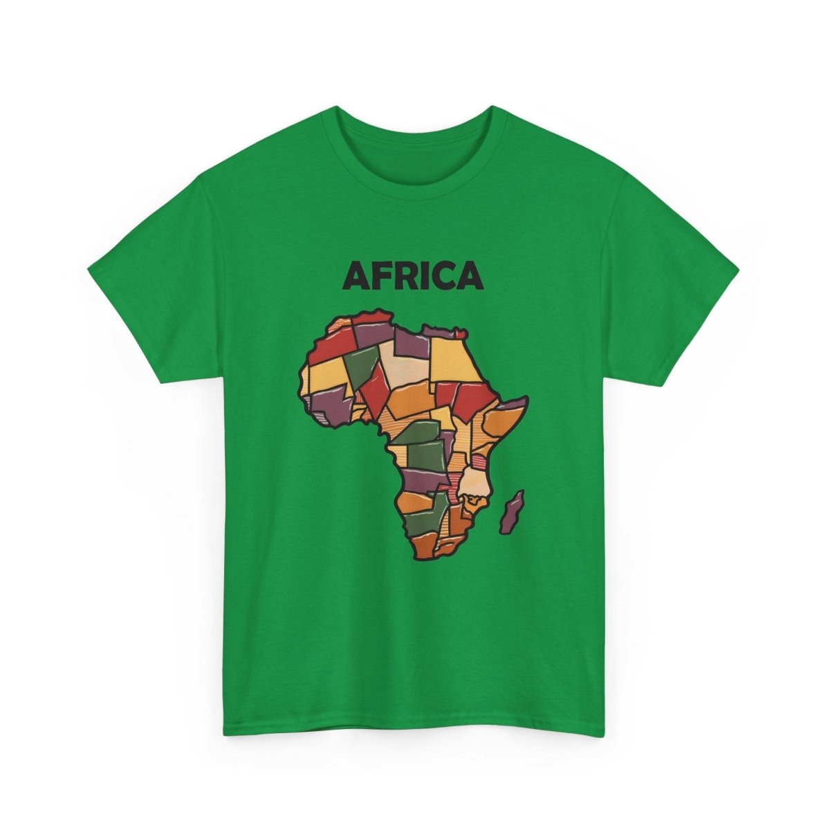 Afrika T - Shirt – Farbenfrohe und Traditionelle Muster - TeeGerDesign - T - Shirt - Crew neck