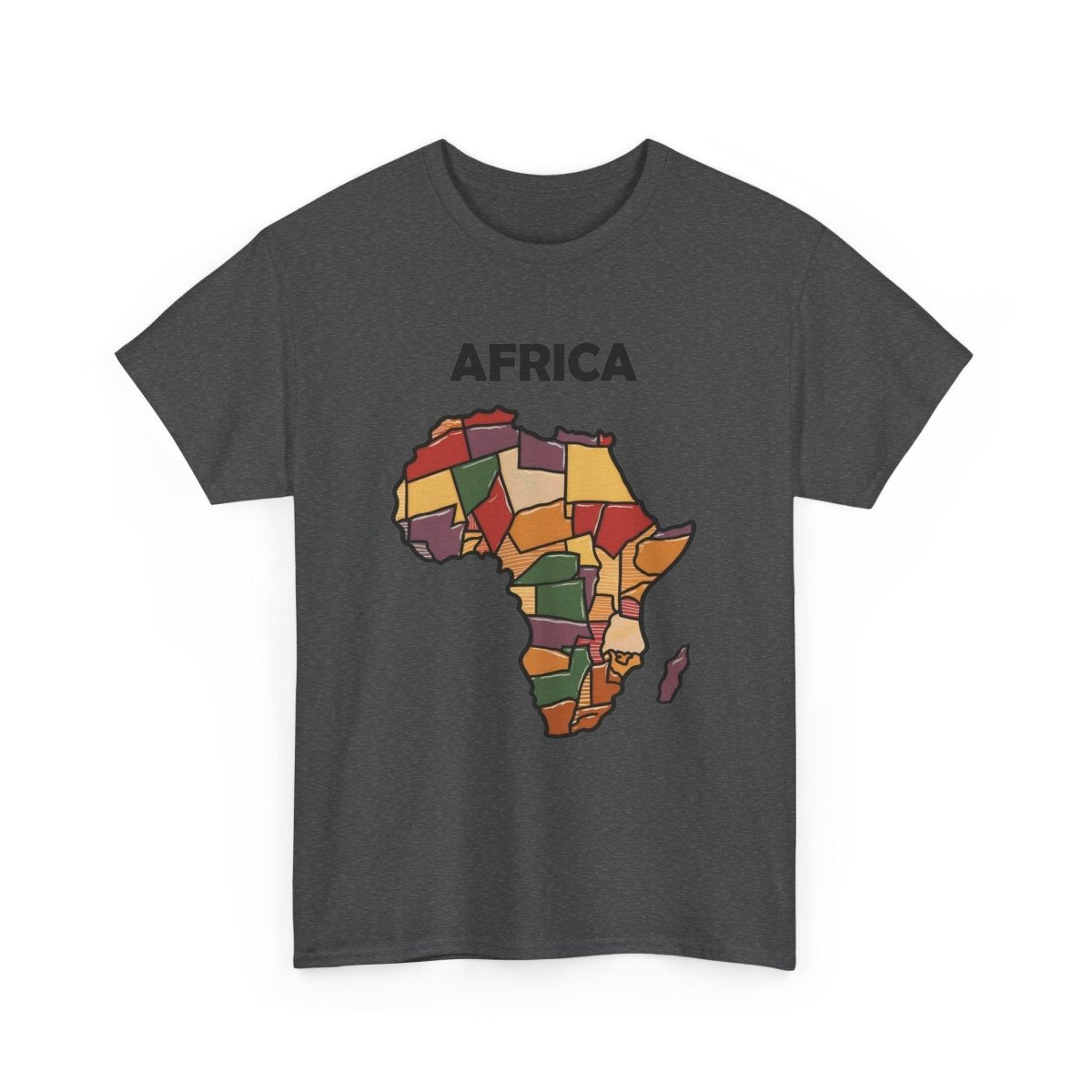 Afrika T - Shirt – Farbenfrohe und Traditionelle Muster - TeeGerDesign - T - Shirt - Crew neck