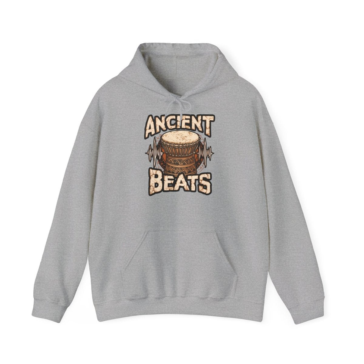 Ancient Beats Hoodie - TeeGerDesign - Hoodie - DTG