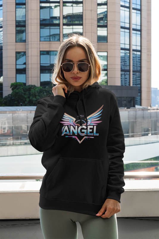 Angel Rave Hoodie - TeeGerDesign - Hoodie - DTG