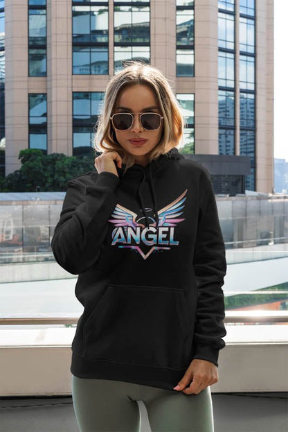 Angel Rave Hoodie - TeeGerDesign - Hoodie - DTG