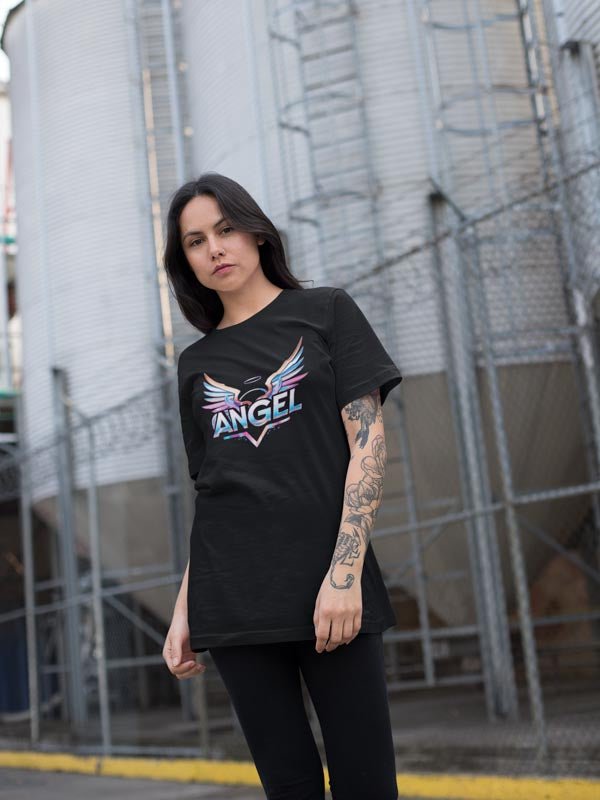 Angel Rave T-Shirt - TeeGerDesign - T-Shirt - Cotton