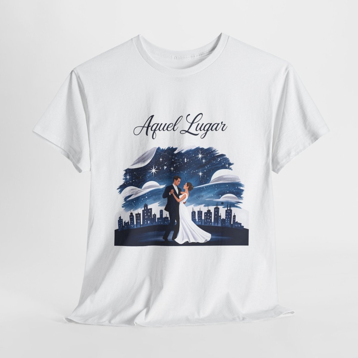 Aquel Lugar T-Shirt – Stilvolles Tanzpaar Design - TeeGerDesign - T-Shirt - Crew neck