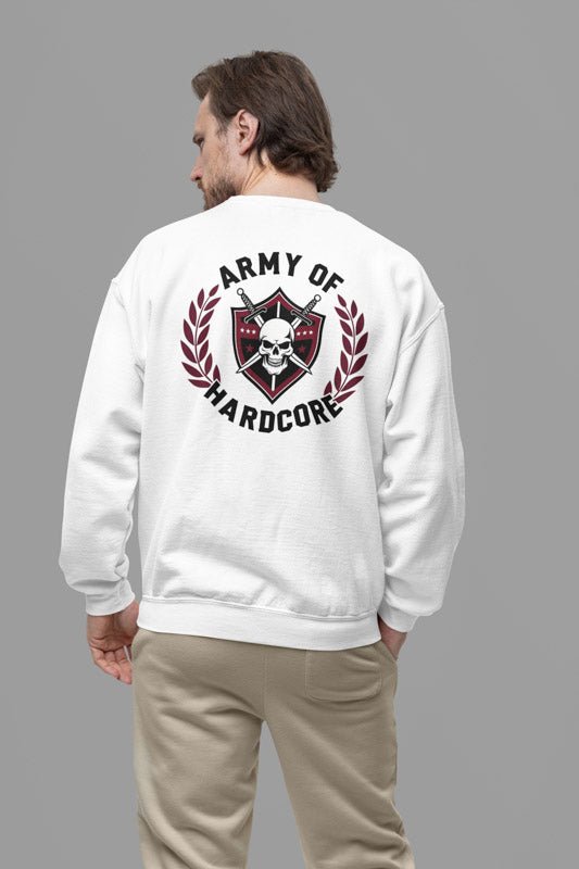 Army of Hardcore Sweatshirt mit Rückenaufdruck - TeeGerDesign - Sweatshirt - Crew neck