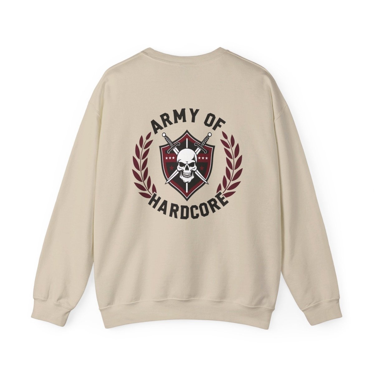 Army of Hardcore Sweatshirt mit Rückenaufdruck - TeeGerDesign - Sweatshirt - Crew neck