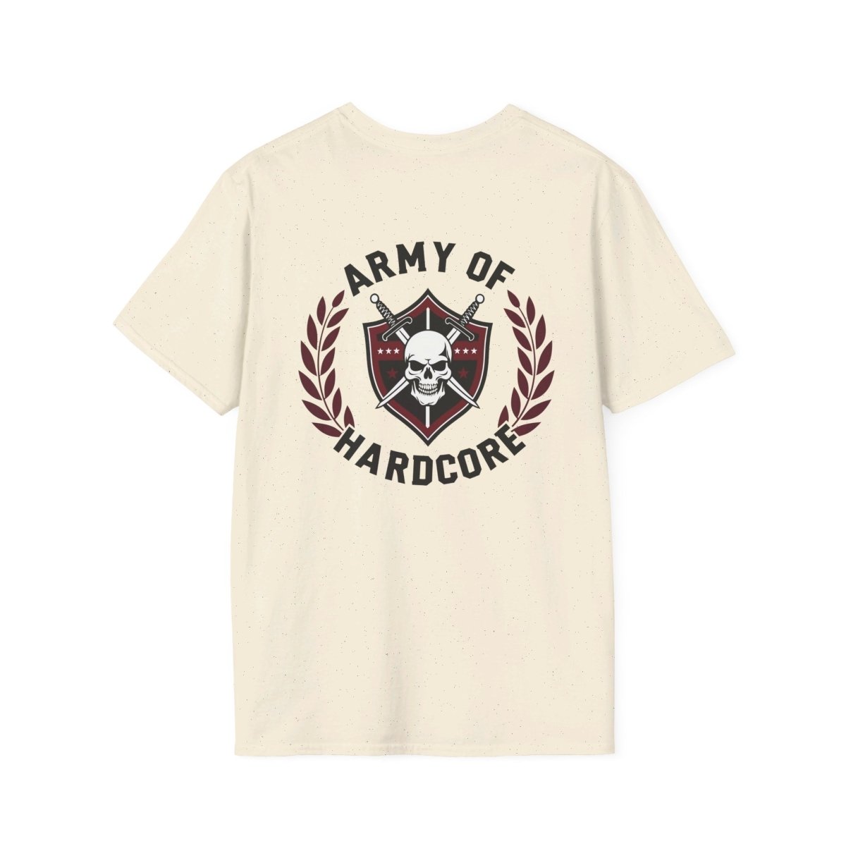 Army of Hardcore T - Shirt bedruckter Rücken - TeeGerDesign - T - Shirt - Cotton