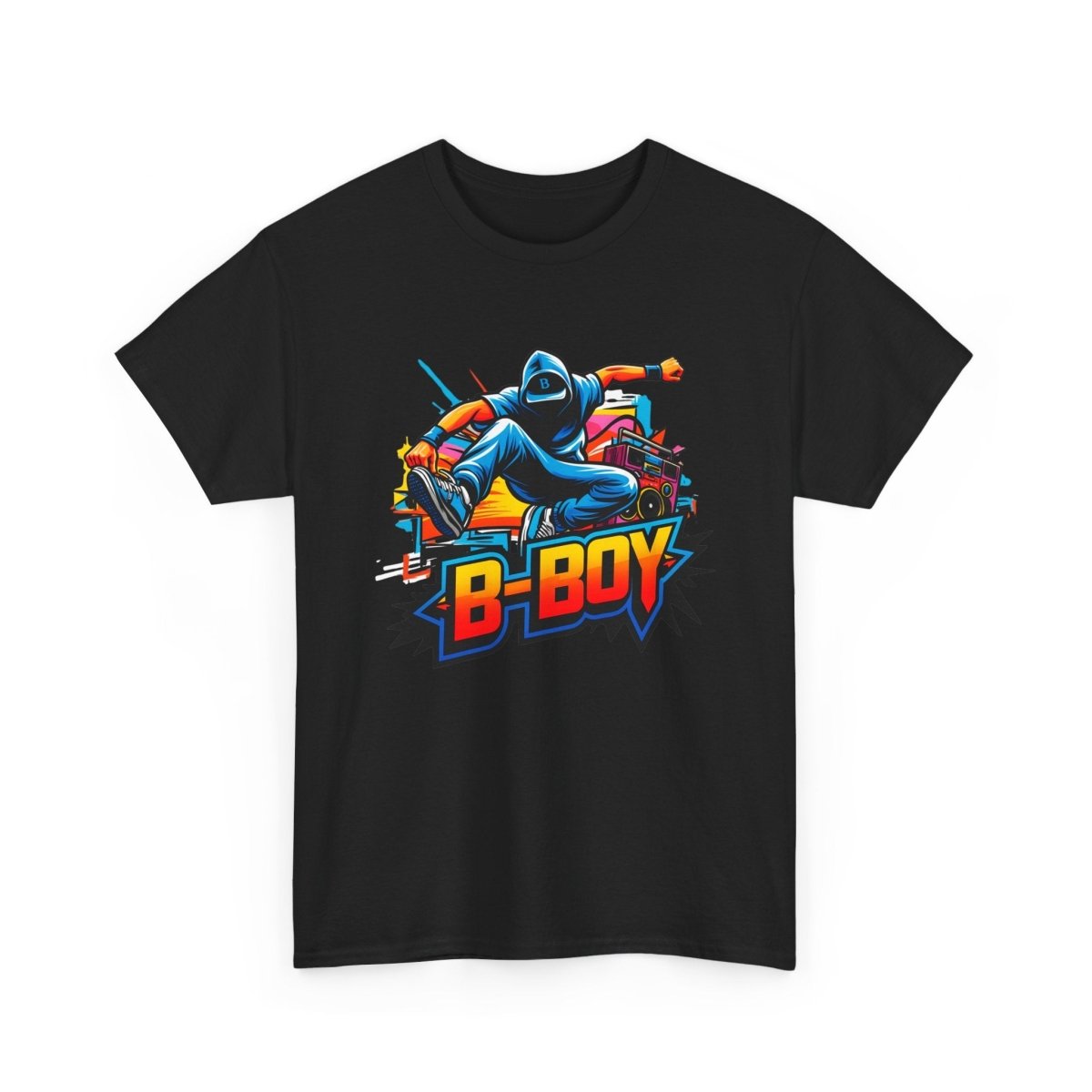 B - Boy Breakdancer T-Shirts - TeeGerDesign - T-Shirt - Crew neck