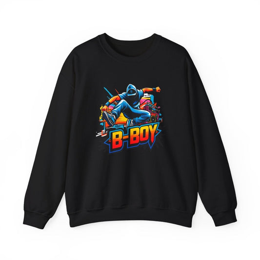 B - Boy Sweatshirt - TeeGerDesign - Sweatshirt - Crew neck