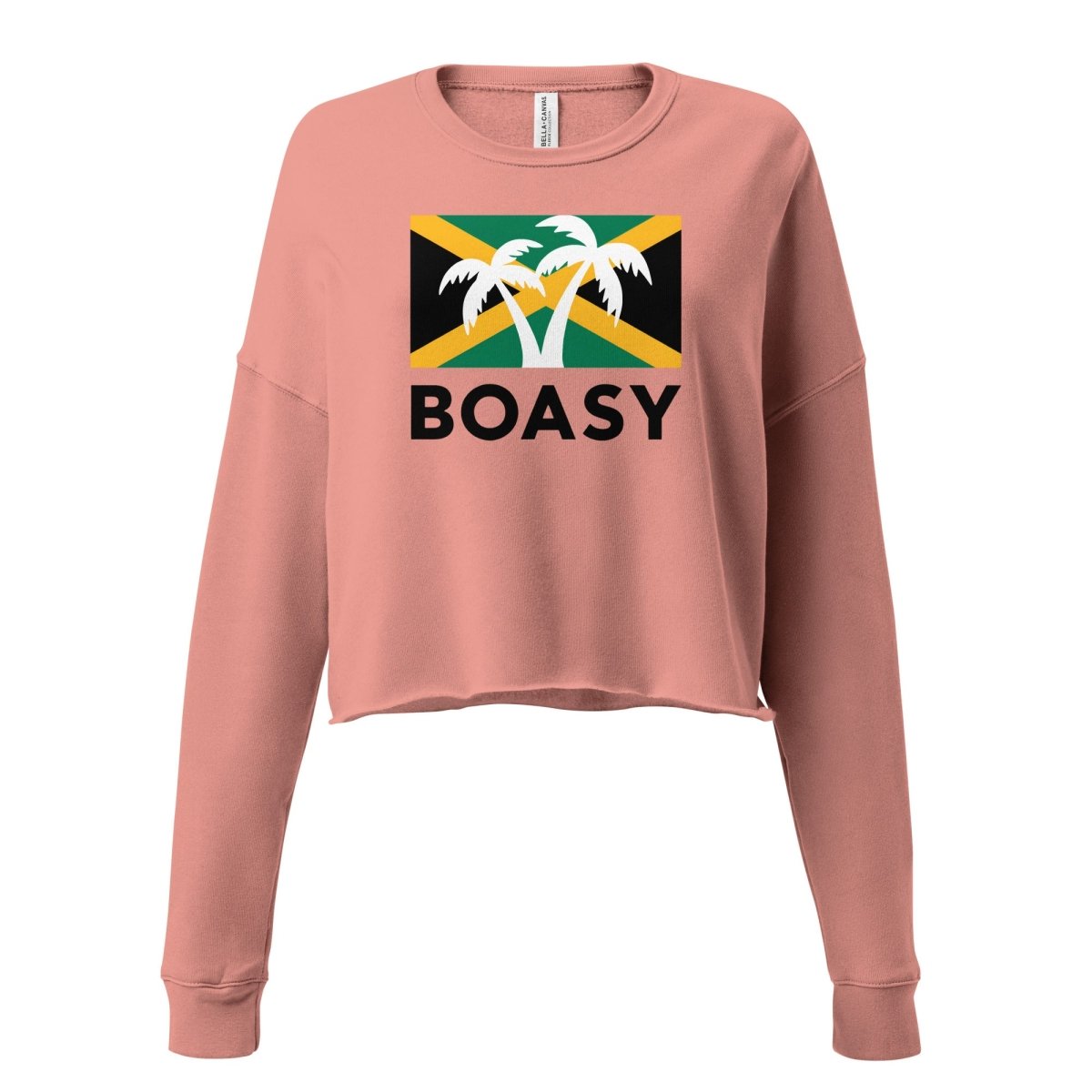 Bauchfreies Boasy Sweatshirt - TeeGerDesign - Sweatshirt - Crop